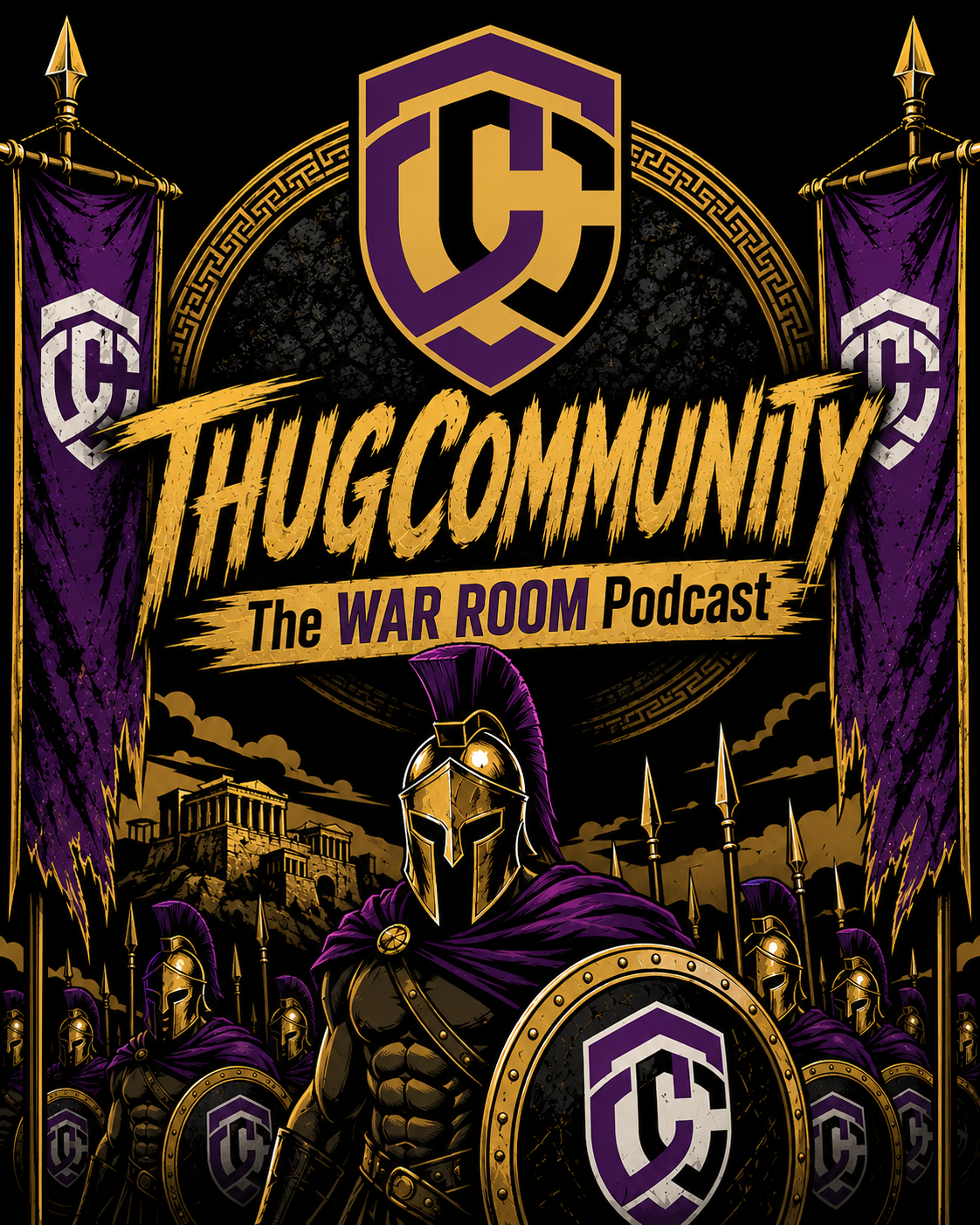 Thug Community The War Room Podcast banner